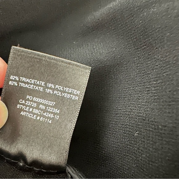 Babaton Aritzia Black Power Hip Blazer Size 6 - Picture 10 of 10